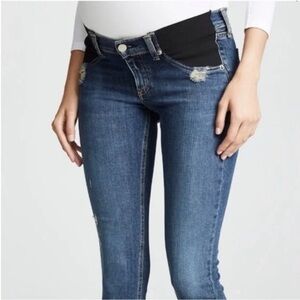 Rag & Bone‎ Maternity Denim Jeans Skinny 30 Casual Distressed Designer Stretchy